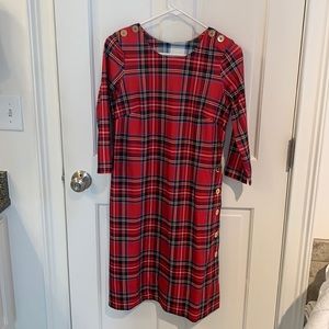 Gretchen Scott Duke if York Tartan Dress